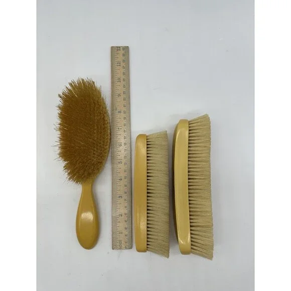 Vintage Celluloid Vanity Set Tray and Brushes Mirrors Perfume - Picture 16 of 16